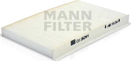 Mann-Filter CU 2629/1 - Фильтр воздуха в салоне autodif.ru