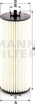 Mann-Filter HU 6008/1 Z - Масляный фильтр autodif.ru