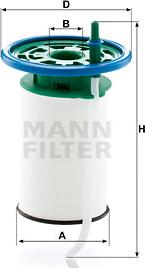 Mann-Filter PU 7015 - Топливный фильтр autodif.ru
