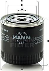 Mann-Filter W 920/17 - Масляный фильтр autodif.ru
