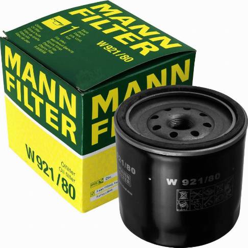 Mann-Filter W 921 - Масляный фильтр autodif.ru