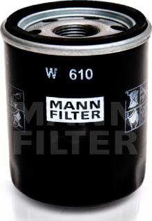 Mann-Filter W 610 - Масляный фильтр C-225/C-312 MANN-FILTER autodif.ru