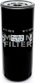 Mann-Filter W 11 102/9 - Масляный фильтр autodif.ru