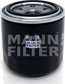Mann-Filter W 8118 - Масляный фильтр autodif.ru