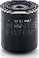 Mann-Filter W 818/82 - фильтр масляный !\Nissan Sunny/Primera 1.4-1.6 86>/Almera 1.4-1.6 95> autodif.ru