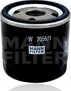 Mann-Filter W 7056/1 - Масляный фильтр autodif.ru