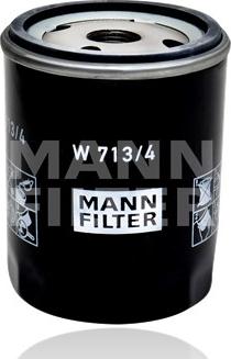 Mann-Filter W 713/4 - Масляный фильтр autodif.ru
