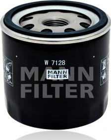 Mann-Filter W 712/8 - Масляный фильтр autodif.ru