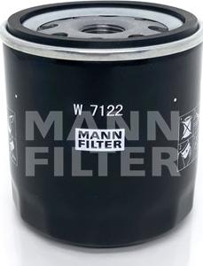 Mann-Filter W 712/2 - Масляный фильтр autodif.ru