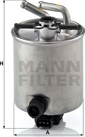 Mann-Filter WK 9011 - Топливный фильтр autodif.ru