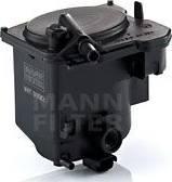 Mann-Filter WK 939/2 - Топливный фильтр autodif.ru