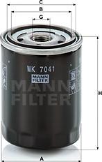 Mann-Filter WK 7041 - Топливный фильтр autodif.ru