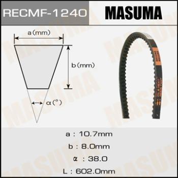 MASUMA 1240 - Ремень клиновидный 1240 10x601мм autodif.ru