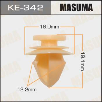 MASUMA KE-342 - Комплект клип, внутренняя отделка салона autodif.ru