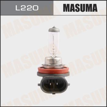 MASUMA L220 - Лампа 12 В H11 55 Вт галогенная 3000K Clearglow Masuma autodif.ru