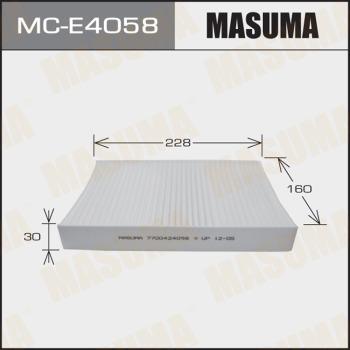 MASUMA MC-E4058 - Система выпуска ОГ autodif.ru