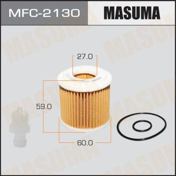 MASUMA MFC-2130 - Фильтр масляный TOYOTA Avensis 1.6,1.8,2.0 09-> / Yaris 1.8 07-> / Verso 1.6,1.8 09-> / Rav 4 III 2. autodif.ru