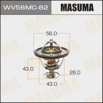 MASUMA WV56MC-82 - Термостат MASUMA WV56MC-82 autodif.ru