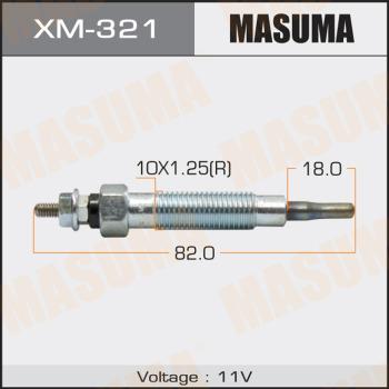 MASUMA XM-321 - Свеча накаливания autodif.ru