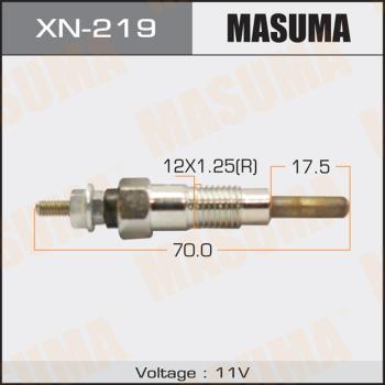 MASUMA XN219 - Свеча накаливания autodif.ru
