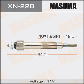 MASUMA XN-228 - Свеча накаливания autodif.ru