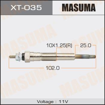MASUMA XT-035 - Свеча накаливания autodif.ru