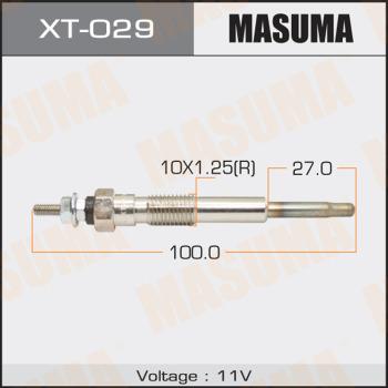 MASUMA XT029 - Свеча накаливания autodif.ru