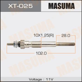 MASUMA XT025 - Свеча накаливания autodif.ru