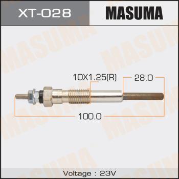 MASUMA XT028 - Свеча накаливания autodif.ru
