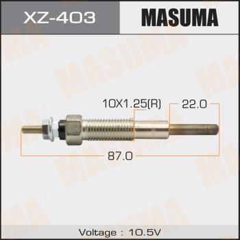 MASUMA XZ403 - Свеча накаливания autodif.ru
