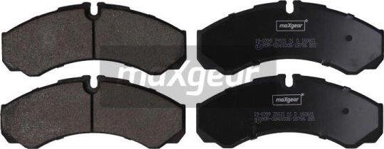 Maxgear 19-1099 - Тормозные колодки, дисковые, комплект autodif.ru