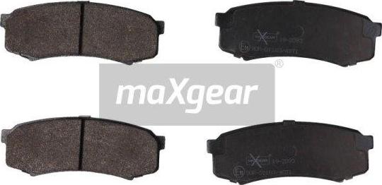Maxgear 19-2093 - Тормозные колодки, дисковые, комплект autodif.ru