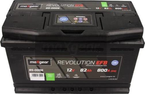 Maxgear 85-0006 - Стартерная аккумуляторная батарея, АКБ autodif.ru