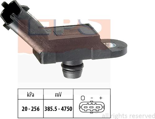 MDR EPS-1993 055 - Датчик, давление выхлопных газов autodif.ru