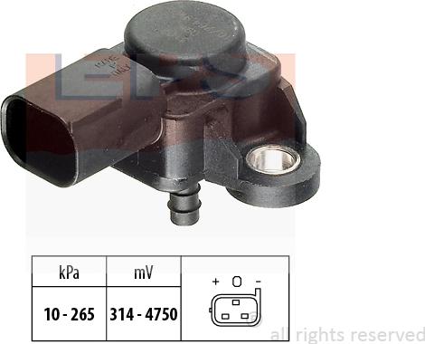 MDR EPS-1993 102 - Датчик, давление выхлопных газов autodif.ru