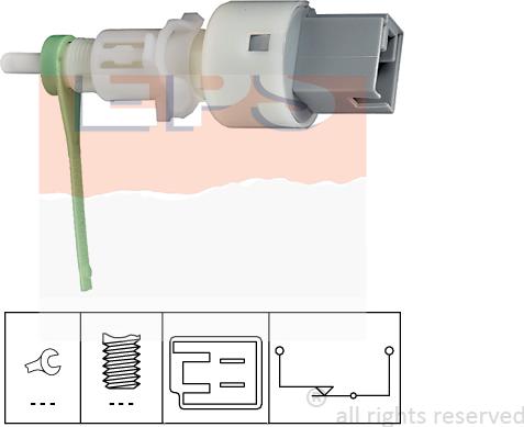 MDR EPS-1810 159 - Выключатель, привод сцепления (управление двигателем) autodif.ru