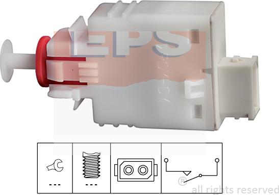 MDR EPS-1810 110 - Выключатель, привод сцепления (управление двигателем) autodif.ru