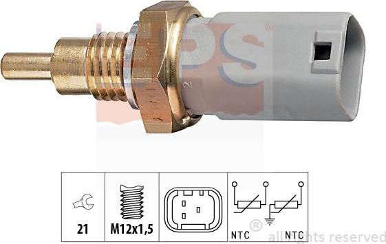 MDR EPS-1830 277 - Датчик, температура охлаждающей жидкости autodif.ru