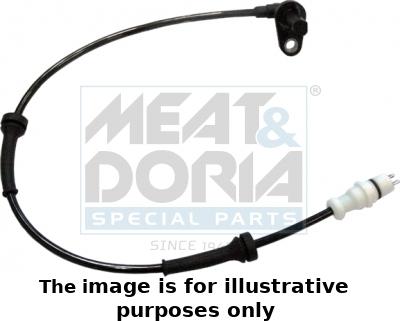 Meat & Doria 90245E - Датчик ABS, частота вращения колеса autodif.ru
