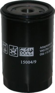 Meat & Doria 15004/9 - Масляный фильтр autodif.ru