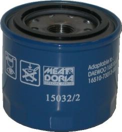 Meat & Doria 15032/2 - Масляный фильтр autodif.ru