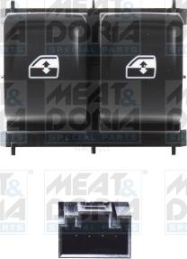 Meat & Doria 26639 - Выключатель, стеклоподъемник autodif.ru