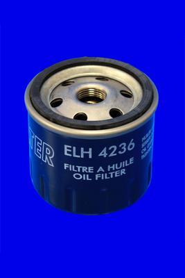 Mecafilter ELH4236 - фильтр масляный!\ Opel Astra 1.7TD 94>/Vectra 1.7TD 90-95 autodif.ru