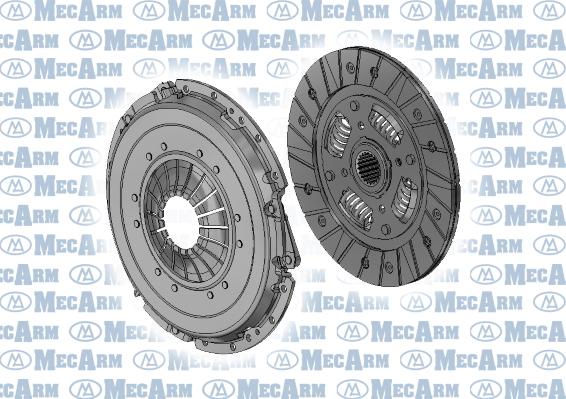 Mecarm MK10001D - Комплект сцепления autodif.ru