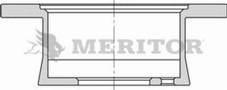 Meritor MBR6012 - Тормозной диск autodif.ru