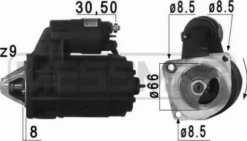 Messmer 220700 - Стартер autodif.ru