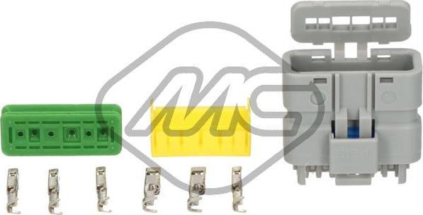 Metalcaucho 93886 - Ремонтный комплект кабеля, клапан возврата ОГ autodif.ru