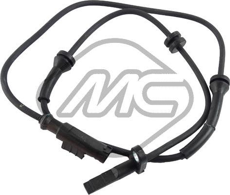 Metalcaucho 50599 - Датчик ABS, частота вращения колеса autodif.ru