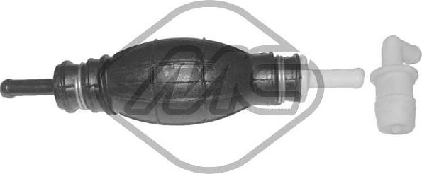 Metalcaucho 04036 - Насос ручной подкачки Груша (прямой с пластиковыми штуцерами) CITROEN C15 (1984-2005), PEUGEOT 306 autodif.ru