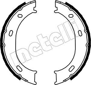 Metelli 53-0239 - Комплект тормозов, ручник, парковка autodif.ru